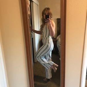 Stripped jumpsuit